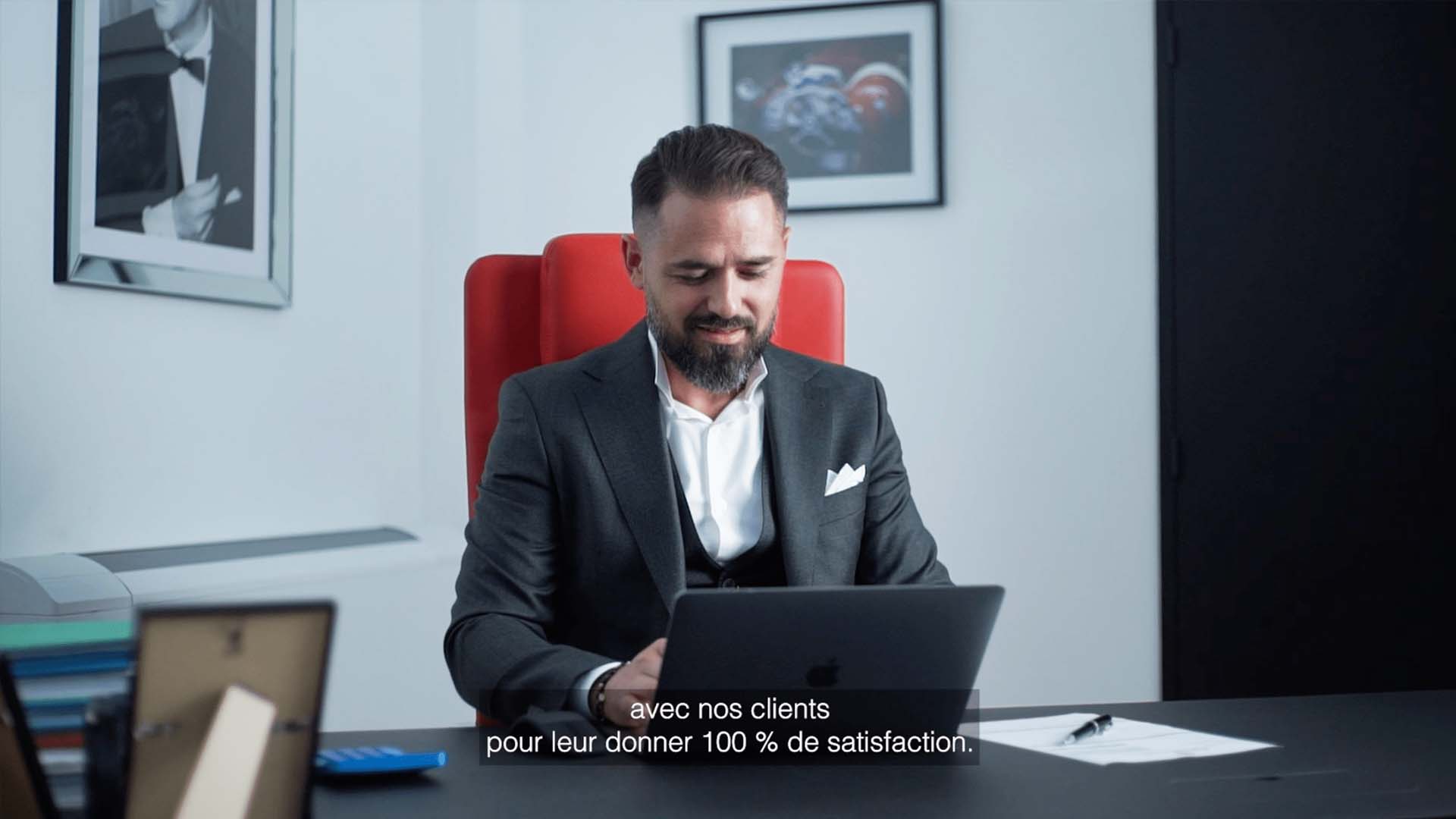 Vidéo entreprise bureatique